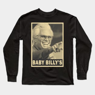 brown cream Baby Billys - retro art (exlusive) Long Sleeve T-Shirt